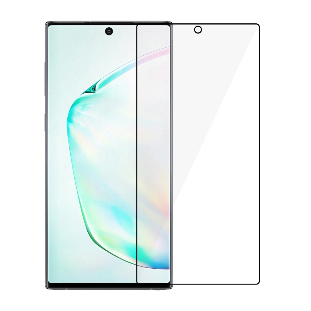 Full Glue Tempered Glass for Note 10 and Plus - Picture 2 of 2